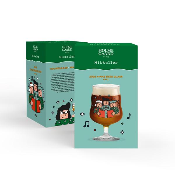 ビールグラス HOLMEGAARD x Mikkeller ホルムガード x ミッケラー  ユニバーサル ビアグラス クリスマス 2026 400ml 4300548 クラフトビール 北欧 ギフト | HOLMEGAARD | 03