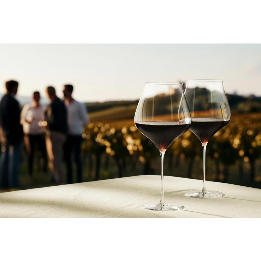 ホルムガード HOLMEGAARD NOTES バーガンディーグラス（クリア）940ml 2pcs 4304701 赤ワイン２個セット 吹きガラス  おしゃれ | HOLMEGAARD | 02