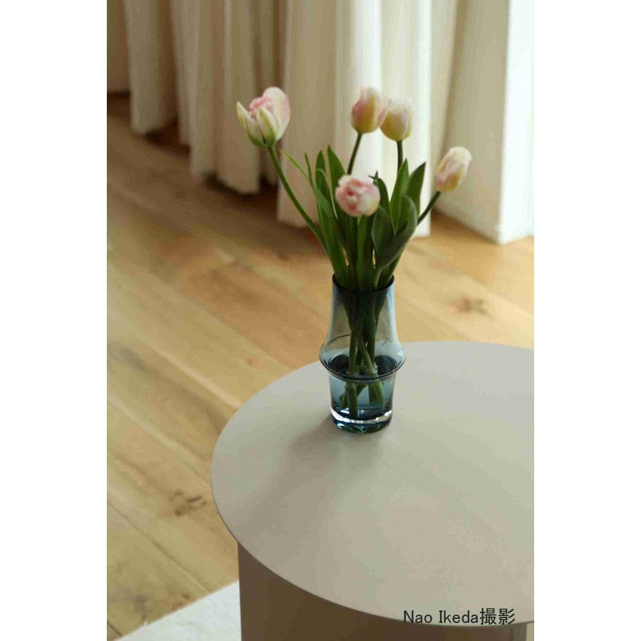 花瓶  ガラス ホルムガード ARC アーク ベース ダークブルー H15cm 4340261  フラワーベース 花器 おしゃれ 北欧 | HOLMEGAARD | 18