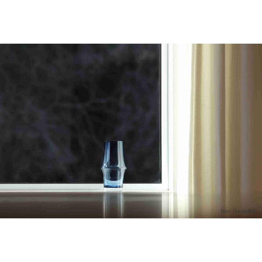 花瓶  ガラス ホルムガード ARC アーク ベース ダークブルー H15cm 4340261  フラワーベース 花器 おしゃれ 北欧 | HOLMEGAARD | 07