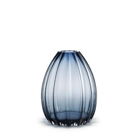 花瓶 ホルムガード HOLMEGAARD 2LIPS チューリップス ベース ブルー H34cm 4340442【 受注商品 】