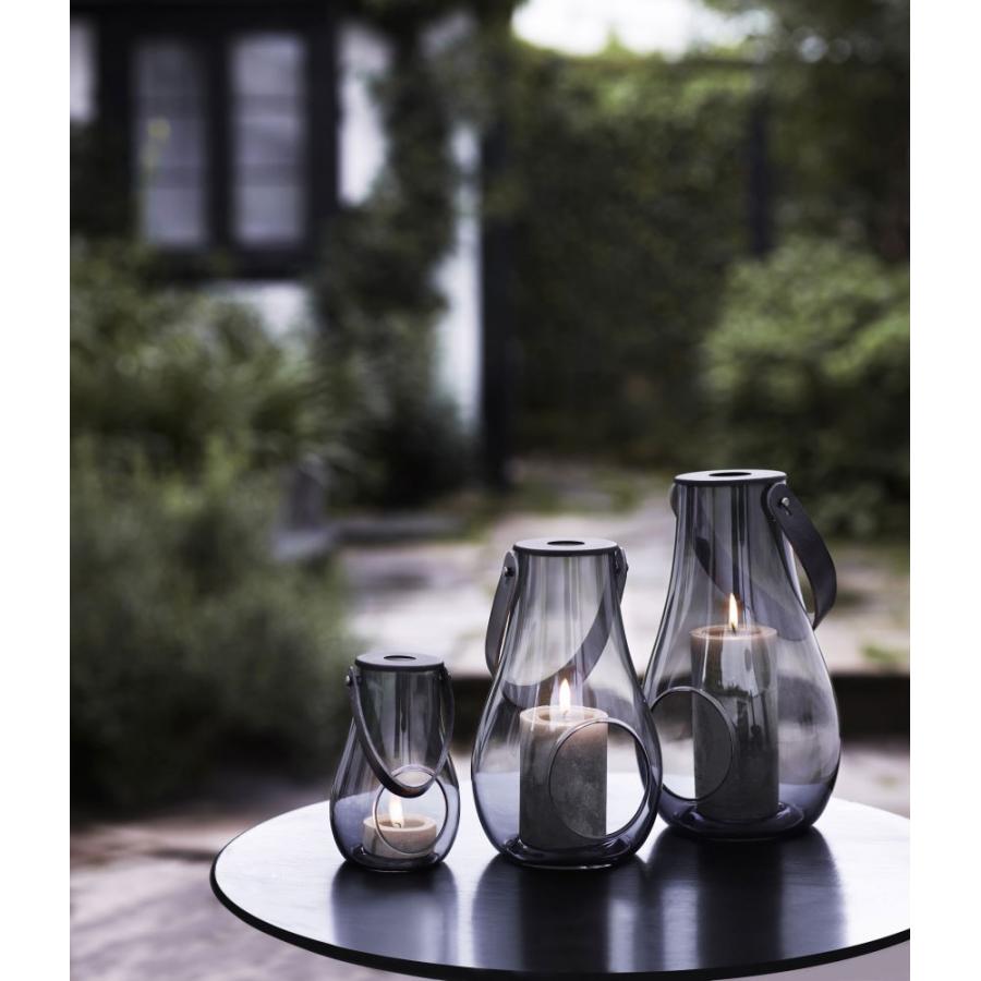 キャンドル ランタン 北欧 ホルムガード HOLMEGAARD DESIGN WITH LIGHT ランタン スモーク  Mサイズ  H25cm 4343535 キャンドルホルダー 日本正規代理店品 | HOLMEGAARD | 01