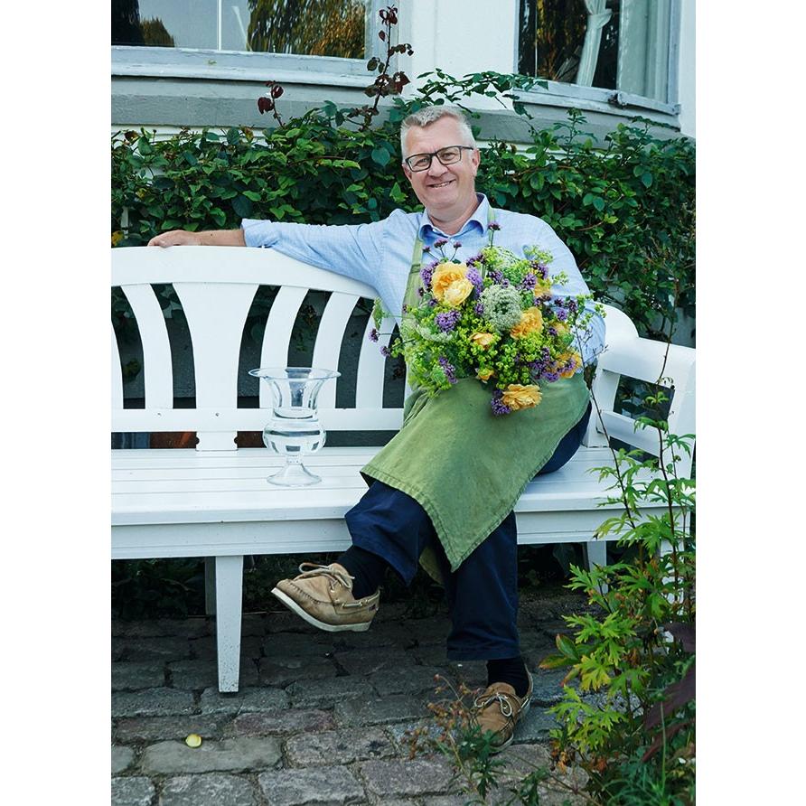 HOLMEGAARD 花瓶 ガラス 北欧 ホルムガード OLD ENGLISH フラワー