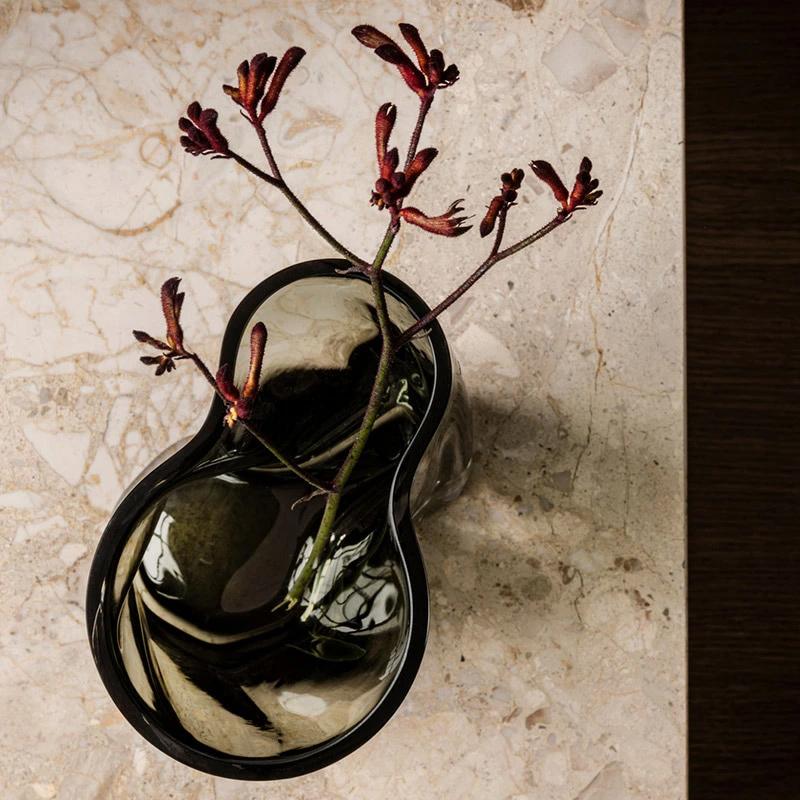 花瓶 フラワーベース オドー コペンハーゲン エールベース 19 スモーク 4735949 北欧 インテリア フラワーベース 花瓶 おしゃれ シンプル モダン スモークガラス |  | 02