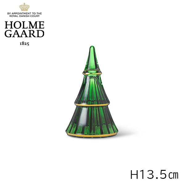 クリスマス ツリー ガラス ホルムガード グリーン Christmas クリスマス ツリー  Lサイズ　高さ 13.5cm 4800417  X'ms HOLMEGAARD ギフト 北欧 おしゃれ | HOLMEGAARD