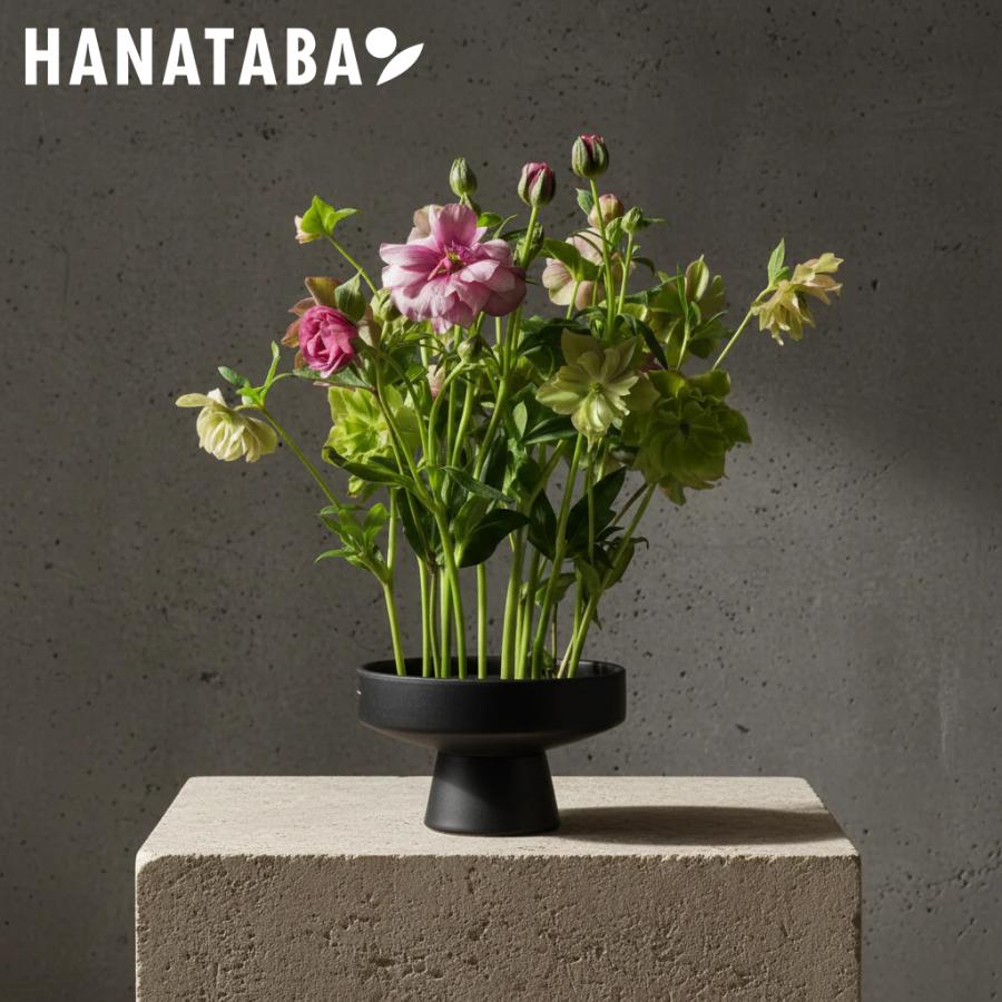 HANATABA ハナタバ Ikebana Bowl イケバナボウル ブラック 16cm 花束 スウェーデン | 