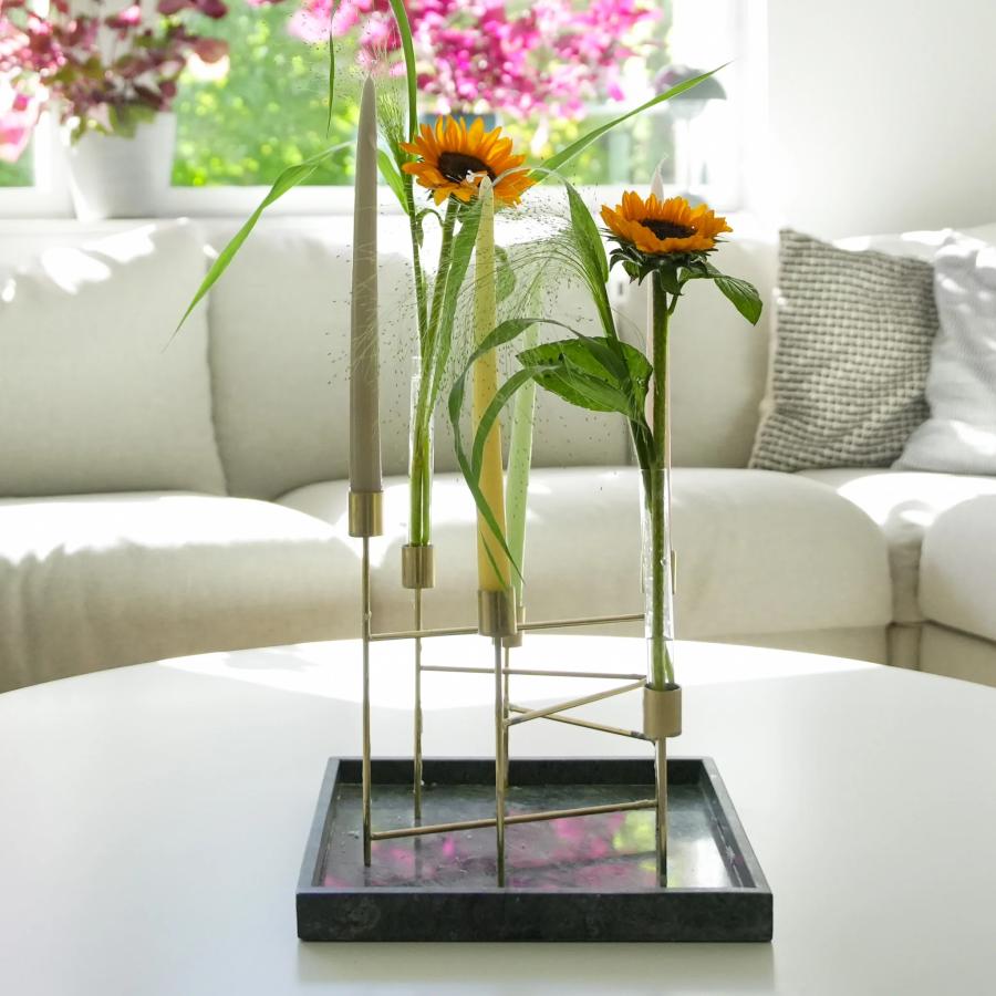 HANATABA ハナタバ Candle Vase キャンドルベース 3pcs  Φ2×H15cmフラワーベース 一輪挿し ガラス 花束 |  | 08