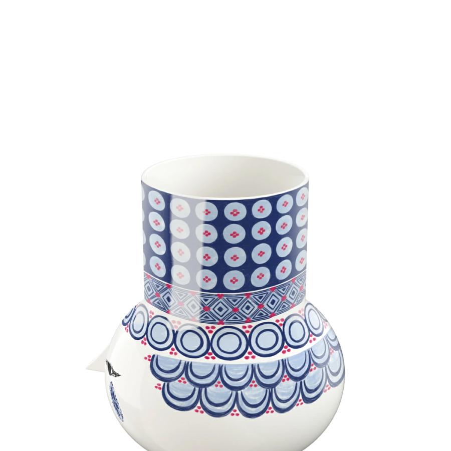 花瓶 フラワーベース ビヨン・ヴィンブラッド Bjorn Wiinblad Olga  オルガ Flower Vase ブルー H20cm 53111 北欧 デンマーク おしゃれ モダン シンプル 花びん |  | 02