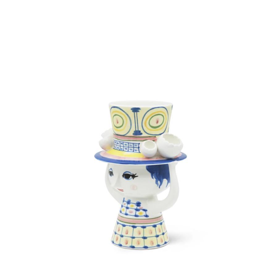 花瓶 フラワーベース ビヨン・ヴィンブラッド Bjorn Wiinblad Lady with Hat Flower Vase レディウィズハット フラワーベース H20cm 54050_2