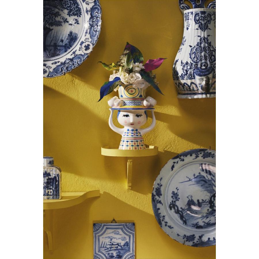 花瓶 フラワーベース ビヨン・ヴィンブラッド Bjorn Wiinblad Lady with Hat Flower Vase レディウィズハット フラワーベース H20cm 54050_4