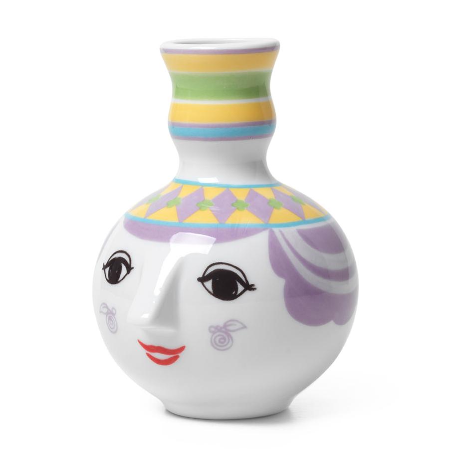 一輪挿し 花瓶  フラワーベース ビヨンヴィンブラッド Bjorn Wiinblad Rie リエ カラーパープル H9cm 磁器 56531 北欧 おしゃれ 限定生産品 クリスマス |  | 01