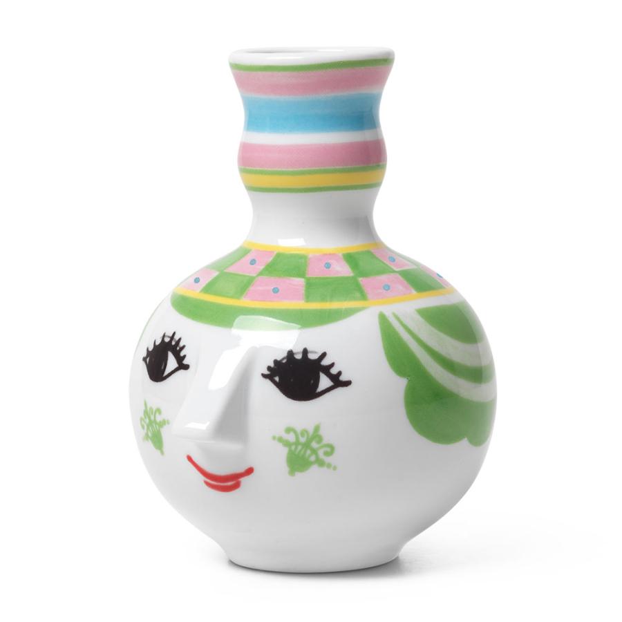一輪挿し 花瓶  フラワーベース ビヨンヴィンブラッド Bjorn Wiinblad Fie フィエ カラーグリーン H9cm 56533 北欧 おしゃれ 限定生産品 クリスマス |  | 01