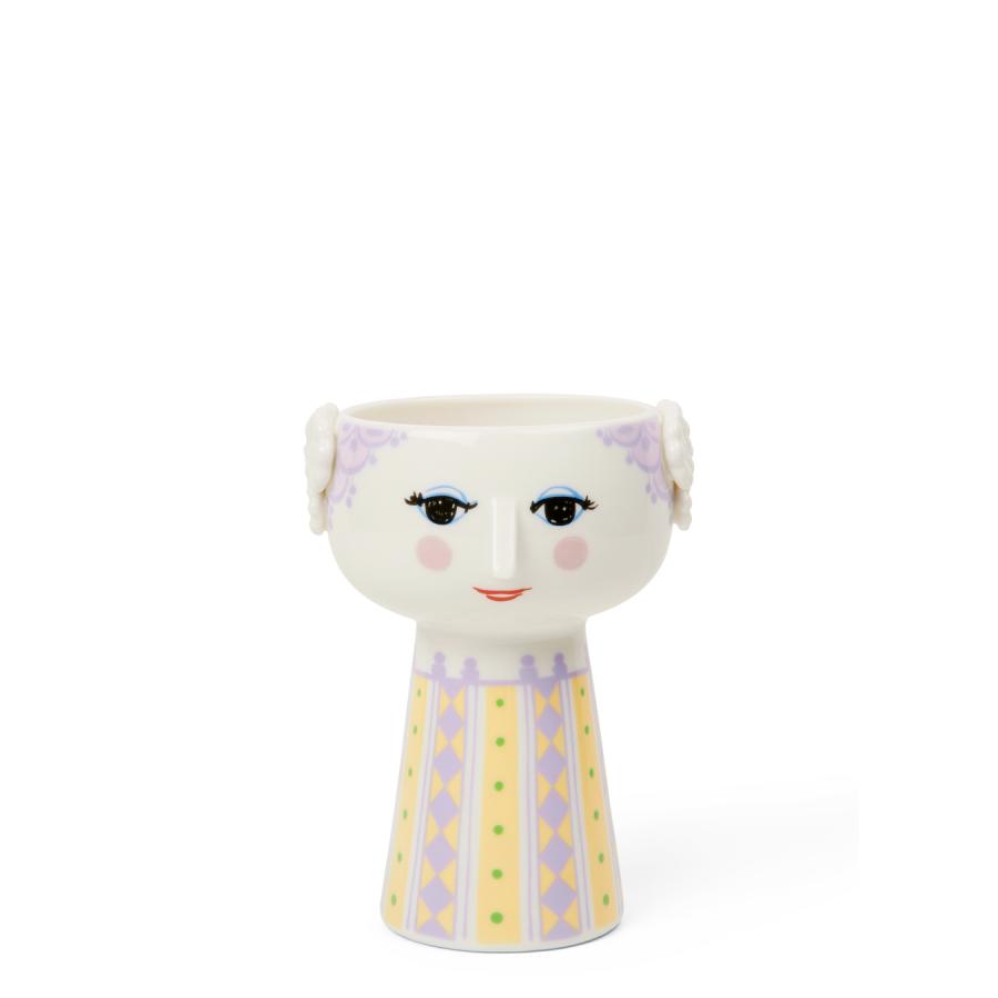 花瓶  フラワーベース 陶器 ビヨン・ヴィンブラッド Bjorn Wiinblad EVA エヴァ エバ ベース ラベンダー 56536 おしゃれ 北欧 ビヨンヴィンブラッド |  | 01