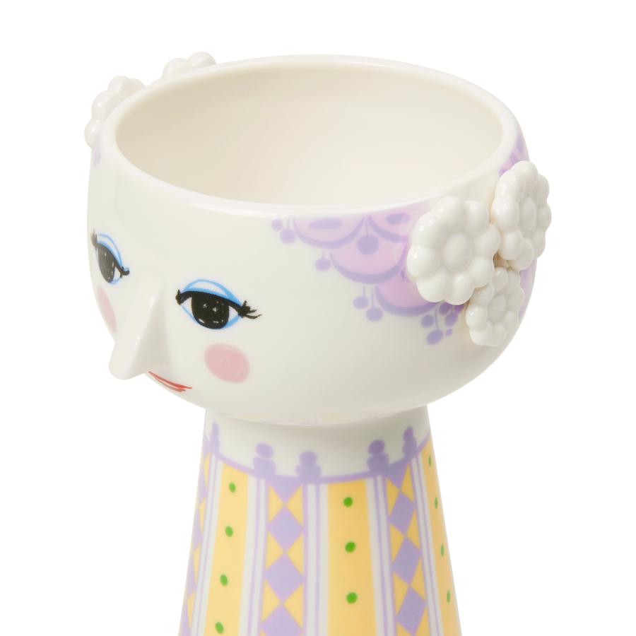 花瓶  フラワーベース 陶器 ビヨン・ヴィンブラッド Bjorn Wiinblad EVA エヴァ エバ ベース ラベンダー 56536 おしゃれ 北欧 ビヨンヴィンブラッド |  | 03