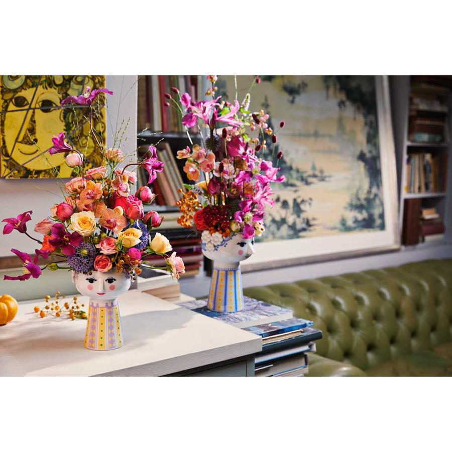 花瓶 フラワーベース 陶器 ビヨン・ヴィンブラッド Bjorn Wiinblad EVA