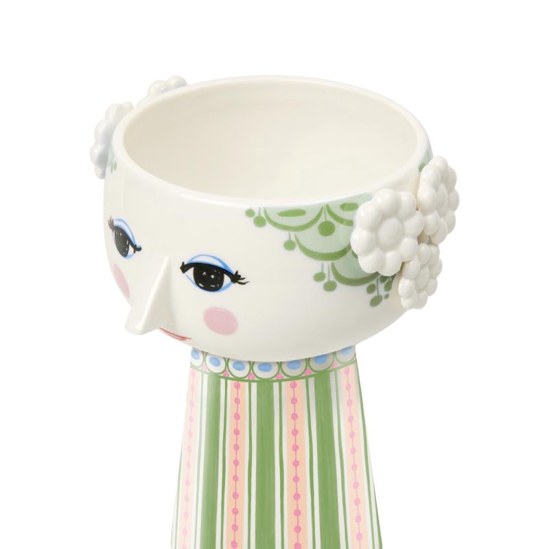 ビヨン・ヴィンブラッド エヴァフラワーベース グリーン H23.5cm  56552  ベース フラワーベース 花瓶 北欧 デンマーク おしゃれ かわいい ギフト |  | 01