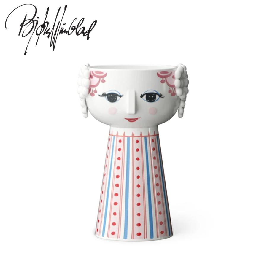 ビヨン・ヴィンブラッド エヴァ キャンドルホルダー（ダスティレッド）H14cm  56554  北欧 おしゃれ かわいい インテリア キャンドルホルダー モダン クリスマス | 