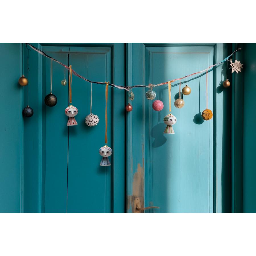 ビヨン・ヴィンブラッド エヴァ 2025 EVA クリスマスオーナメント（ブルー）H7.5cm 56587 クリスマス オーナメント 北欧 デンマーク おしゃれ かわいい ギフト |  | 05