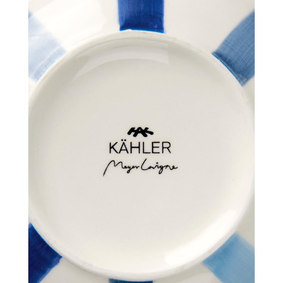 Kahler ケーラー SIGNATURE シグネチャー ベース ブルー H20cm 690485 花瓶 フラワーベース 北欧 おしゃれ