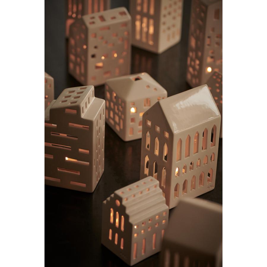 キャンドルホルダー Kahler ケーラー URBANIA アーバニア タウンハウス ティーライトホルダー H12.5cm 691064  北欧 クリスマス ギフト プレゼント | KAHLER | 05