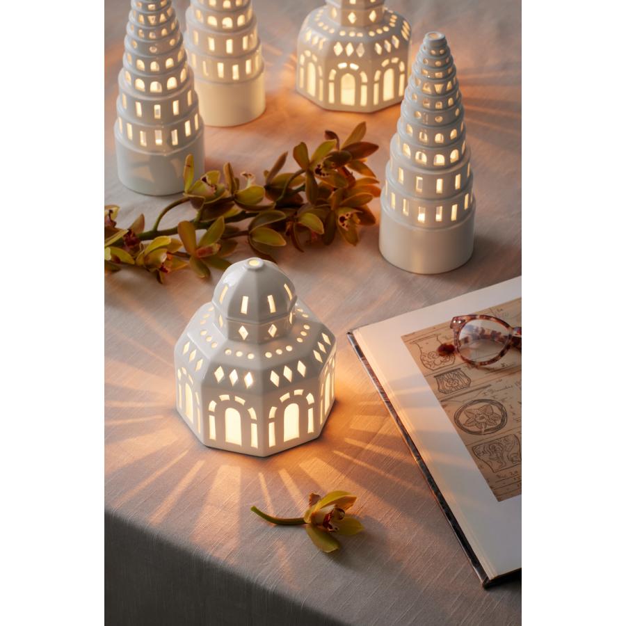 キャンドルホルダー  Kahler ケーラー URBANIA アーバニア チボリ グラスホール H14.5 691074 ティーライトホルダー 北欧  クリスマス ギフト プレゼント | KAHLER | 03