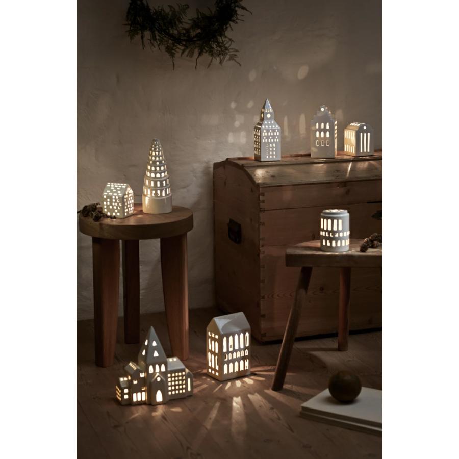 キャンドルホルダー Kahler ケーラー URBANIA アーバニア ライトハウス チャーチタワー 20cm 691092  ティーライトホルダー 教会 クリスマス ギフト プレゼント | KAHLER | 08