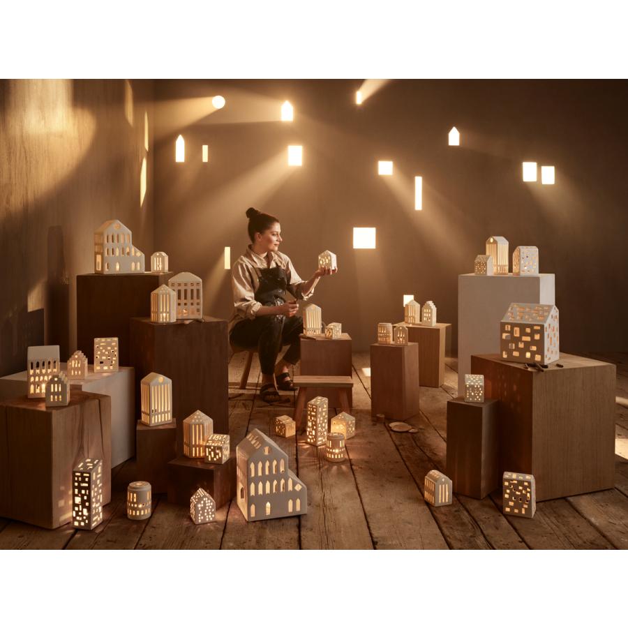 キャンドルホルダー Kahler ケーラー URBANIA アーバニア ファンクションハウス ティーライトホルダー H9cm 691094 北欧 おしゃれ クリスマス ギフト プレゼント | KAHLER | 02