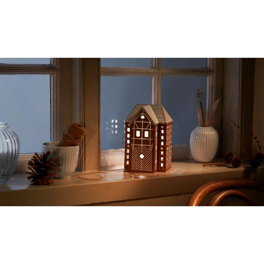 キャンドルホルダー Kahler ケーラー URBANIA アーバニア ジンジャーブレッドライトハウス クリスマステーブル Ｈ11cm 693533 北欧 おしゃれ クリスマス | KAHLER | 04
