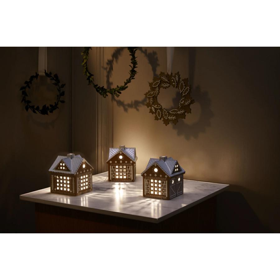 キャンドルホルダー Kahler ケーラー URBANIA アーバニア ジンジャーブレッドライトハウス クリスマステーブル Ｈ11cm 693533 北欧 おしゃれ クリスマス | KAHLER | 07