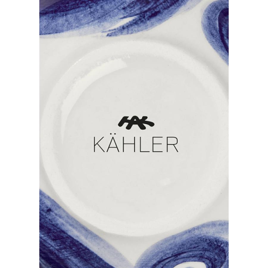 花瓶 Kahler ケーラー Tulle Vase blue  チュールベース ブルー H10.5cm 695010  セラミック 花びん フラワーベース 北欧  モダン おしゃれ |  | 02