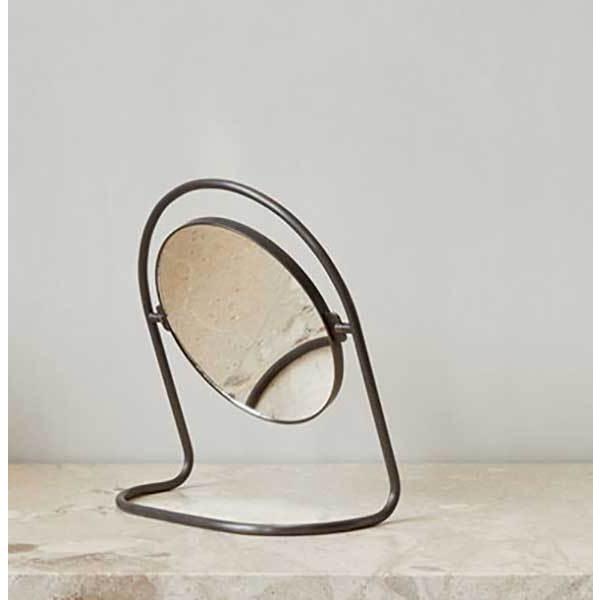 卓上ミラー オード コペンハーゲン MENU ニンバス テーブルミラー ブロンズブラス 8033859 拡大鏡 北欧雑貨 インテリア ギフト | menu