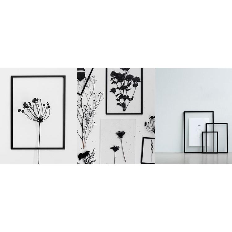 額縁 ポスターフレーム ムーベ  フレーム A4 MOEBE FRAME Black ブラック  FABA4 壁掛け 写真 ポスター 北欧 おしゃれ | MOEBE | 07