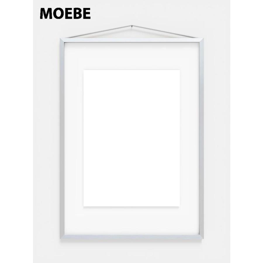 額縁 ポスターフレーム ムーベ  フレーム A2 MOEBE FRAME アルミニウム FABRA2 壁掛け 写真 ポスター 北欧 おしゃれ | MOEBE