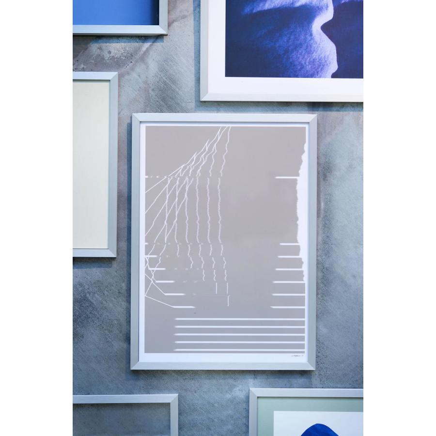 額縁 ポスターフレーム ムーベ  フレーム A4 MOEBE FRAME アルミニウム FABRA4 壁掛け 写真 ポスター 北欧 おしゃれ | MOEBE | 04