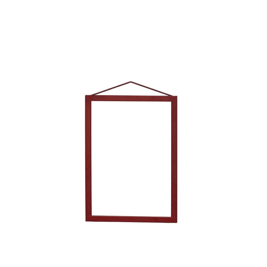 額縁 ポスターフレーム  ムーベ  フレーム A3 MOEBE FRAME   DEEP RED ディープレッド FADRA3 壁掛け 写真 ポスター 北欧 おしゃれ | MOEBE | 02