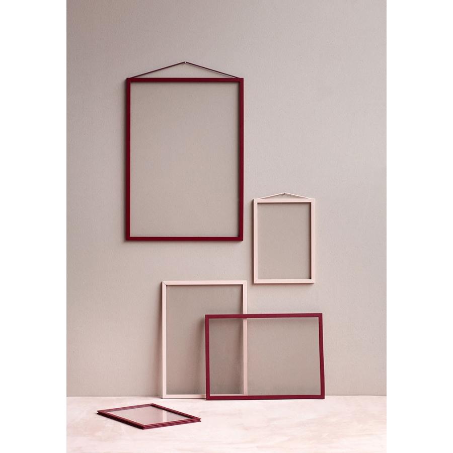 2個セット　MOEBE ムーベ フレーム A5 DEEP RED MOEBE 額縁 ポスターフレーム ムーベ フレーム A5 MOEBE FRAME DEEP