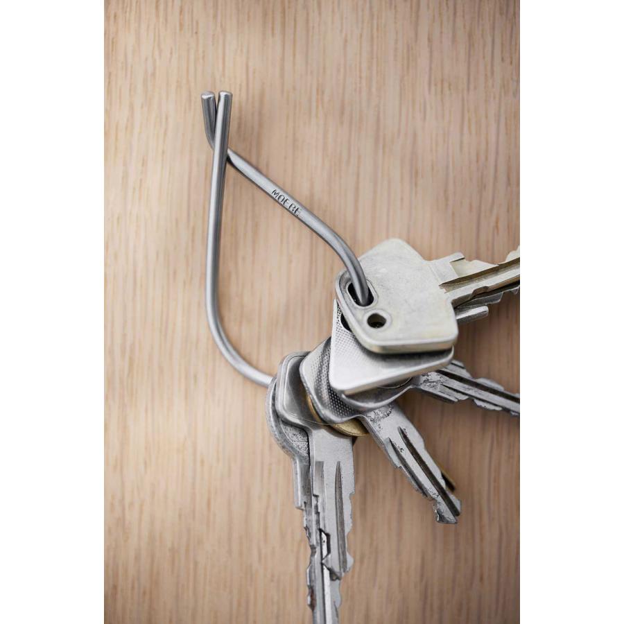 ギフト キーホルダー リング キーリング スチール 鍵 キー チャーム MOEBE ムーベ KEYRING  北欧 デンマーク お洒落 シンプル KRSS38 |  | 04