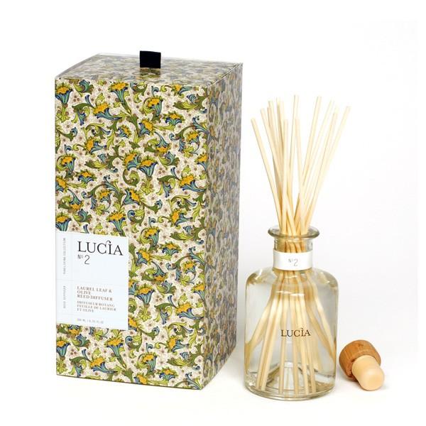 ディフューザー  ルシア LUCIA リードディフューザー 200ml ローレルリーフ&オリーブ LD-L2 | 
