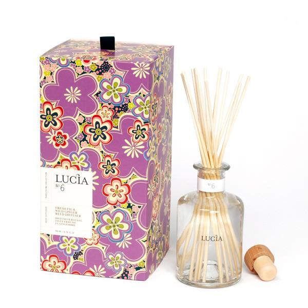 ディフューザー ルシア LUCIA リードディフューザー  200ml フレッシュフィグ&ワイルドジンジャー LD-L4 | 