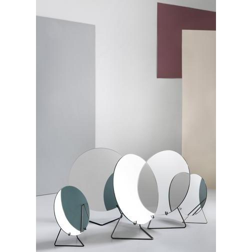 鏡 卓上ミラー MOEBE ムーベ  スタンドミラー STAND MIRROR 20cm Blass  ブラス メイクミラー 北欧 シンプル おしゃれ デザイン MBR20 | MOEBE | 03