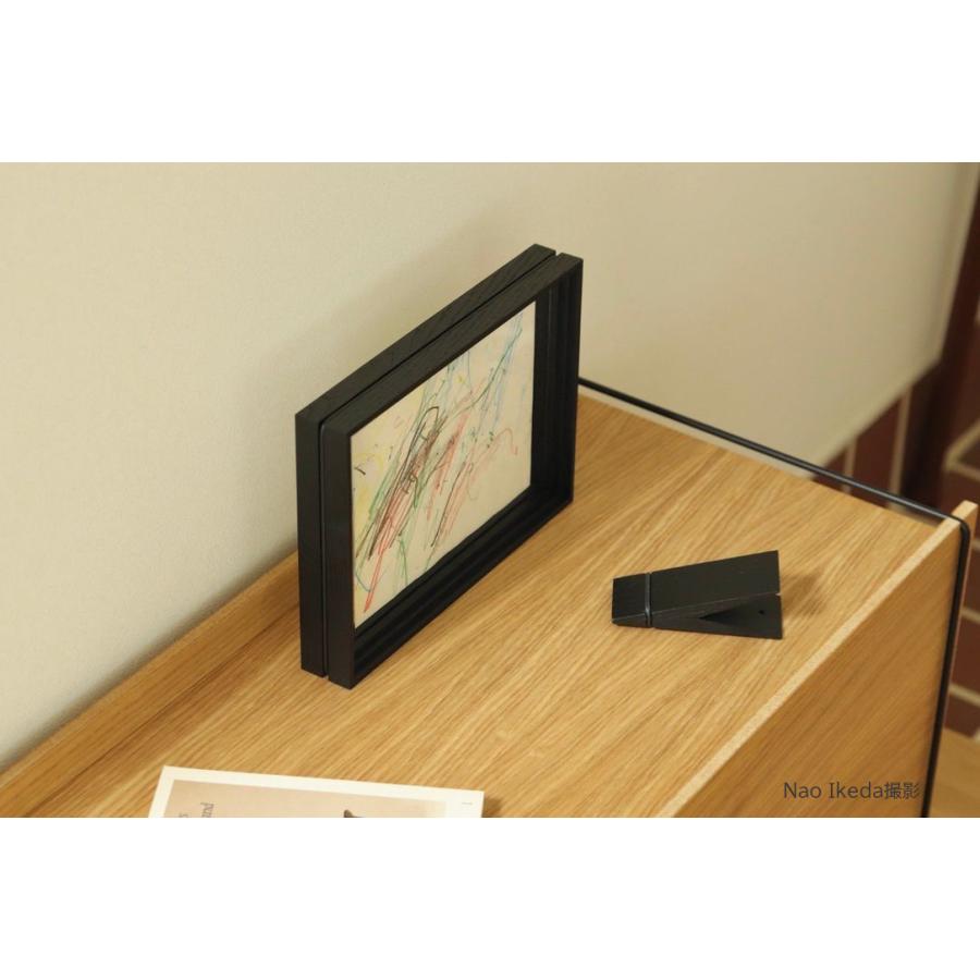 数量限定ピンチ付き MOEBE スタンディングフレーム A5 ブラック 額縁 写真 ポスター デンマーク 北欧 SFABLSTA5 ポストカード インテリア シンプル | MOEBE | 04