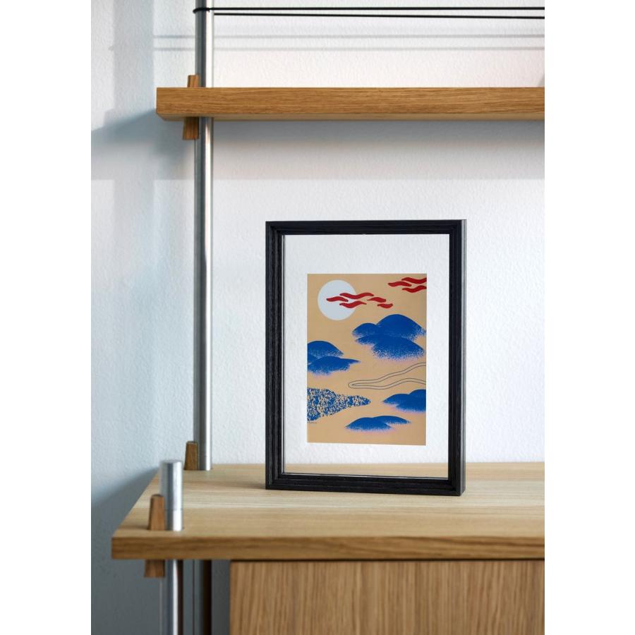 数量限定ピンチ付き MOEBE スタンディングフレーム A5 ブラック 額縁 写真 ポスター デンマーク 北欧 SFABLSTA5 ポストカード インテリア シンプル | MOEBE | 06