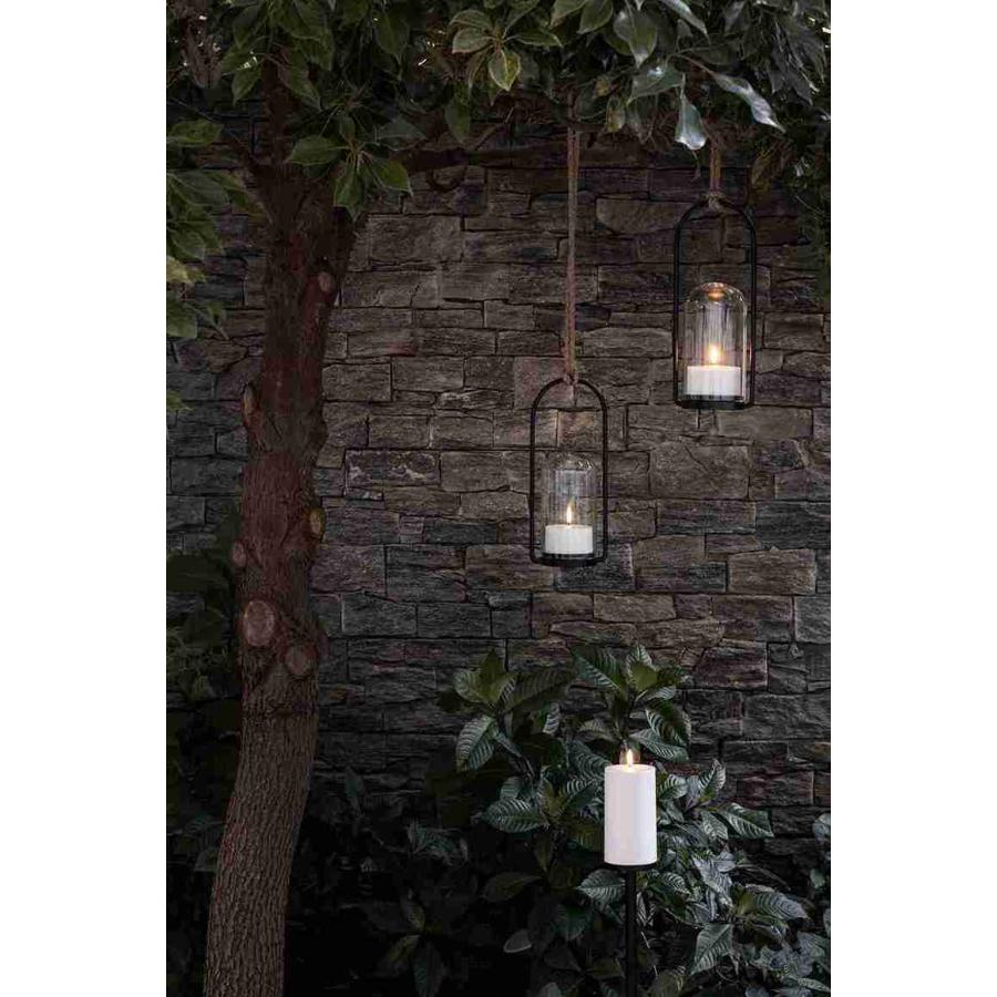 Uyuni Lighting アウトドア ランタンセット（リモコン＆ピラーキャンドル付）UL-30271 屋外  W15 x H34cm アウトドア 防水 北欧 ランタン クリスマス |  | 04