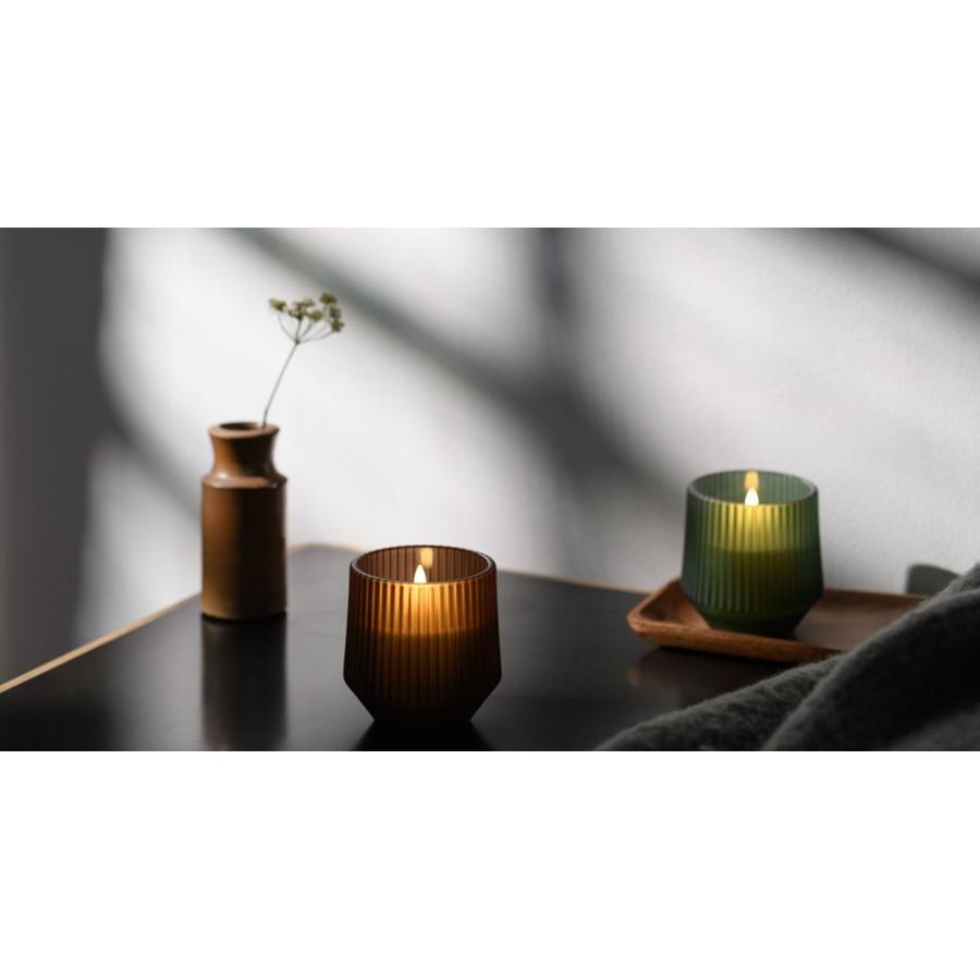 Uyuni Lighting LED  Scented Wax Glass Candle フレグランス ワックスガラスキャンドル Φ8.5×H9.5cm カラー4色 キャンドル 北欧 デンマーク インテリア | UYUNI LIGHTING | 06