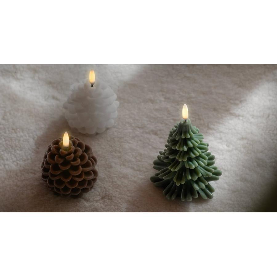 Uyuni Lighting  LED Christmas Tree Candle クリスマスツリーキャンドル パイングリーン H15cm ul-xt-pg18 キャンドル 北欧 クリスマス おしゃれ モダン | UYUNI LIGHTING | 01