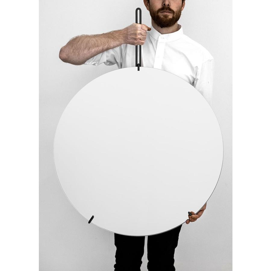 鏡 壁掛け MOEBE ムーベ ウォールミラー WALL MIRROR 直径70cm ブラックミラー 姿見鏡 大型 北欧 おしゃれ デザイン WMBL70 | MOEBE | 01