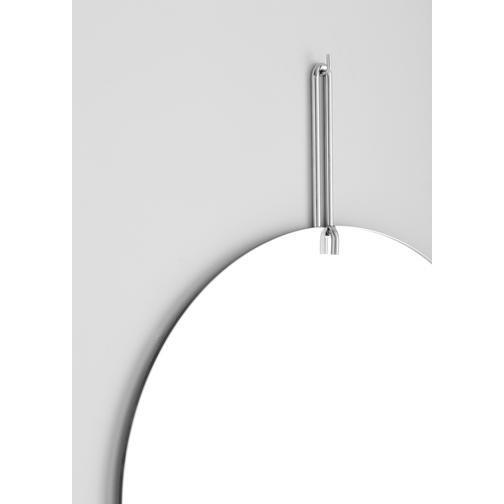 鏡 壁掛け MOEBE ムーベ トール ウォールミラー TALL WALL MIRROR  H133cm ステンレススチール ミラー 姿見鏡 全身鏡 北欧 おしゃれ デザイン WMSS133 | MOEBE | 02