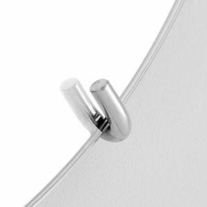 鏡 壁掛け MOEBE ムーベ ウォールミラー WALL MIRROR 直径50cm ステンレススチール ミラー 姿見鏡 北欧 おしゃれ デザイン WMSS50 | MOEBE | 06