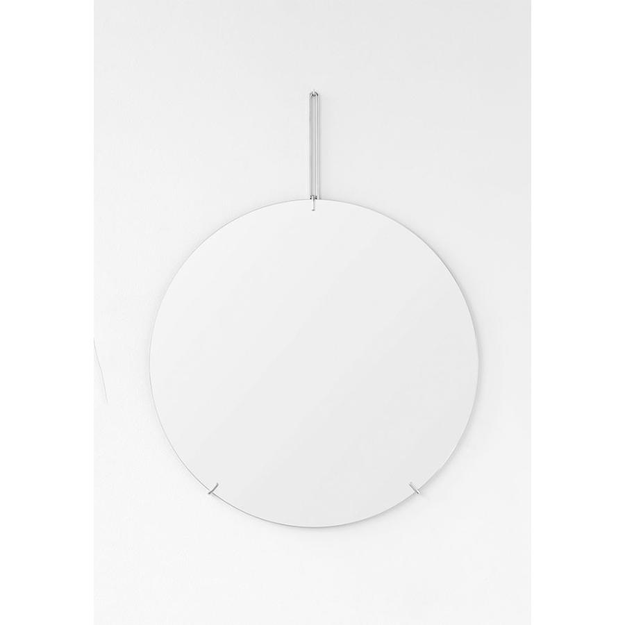 鏡 壁掛け MOEBE ムーベ ウォールミラー WALL MIRROR 直径70cm ステンレススチール 姿見鏡 北欧雑貨 おしゃれ デザイン WMSS70 | MOEBE | 01