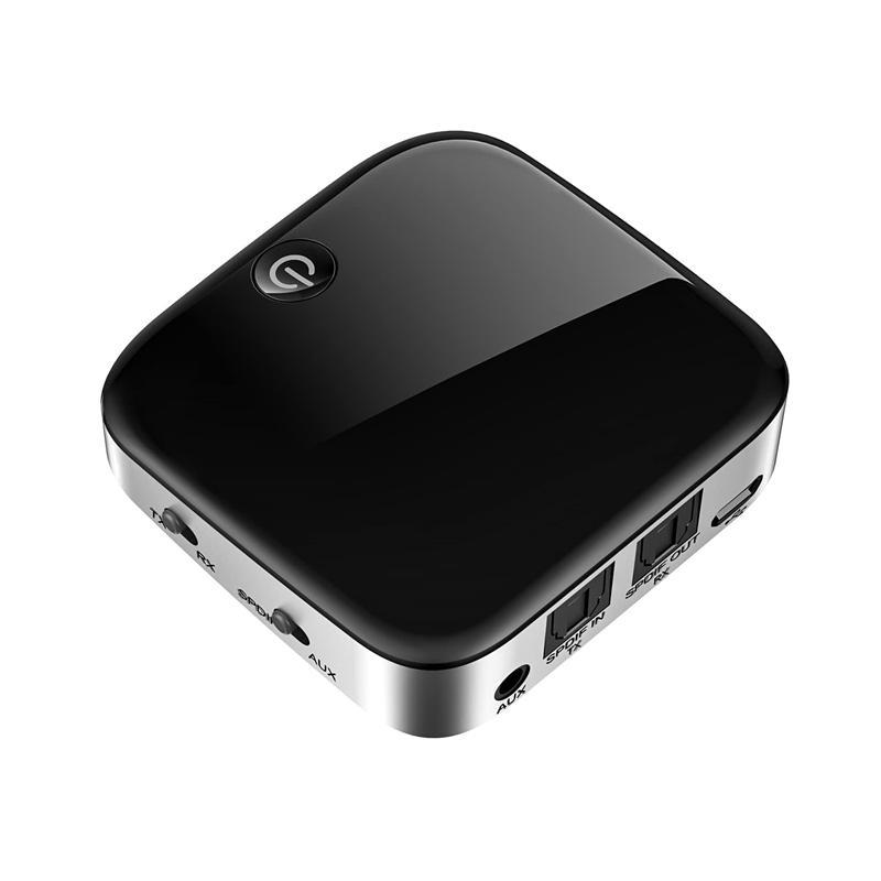 Bluetooth トランスミッター レシーバー 2台同時接続 10時間再生 楽天市場】【光デジタル対応】Bluetooth トランスミッター